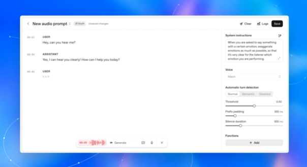 OpenAI放大招！GPT-Realtime语音模型上线，支持图像输入，AI交互要逆天了！